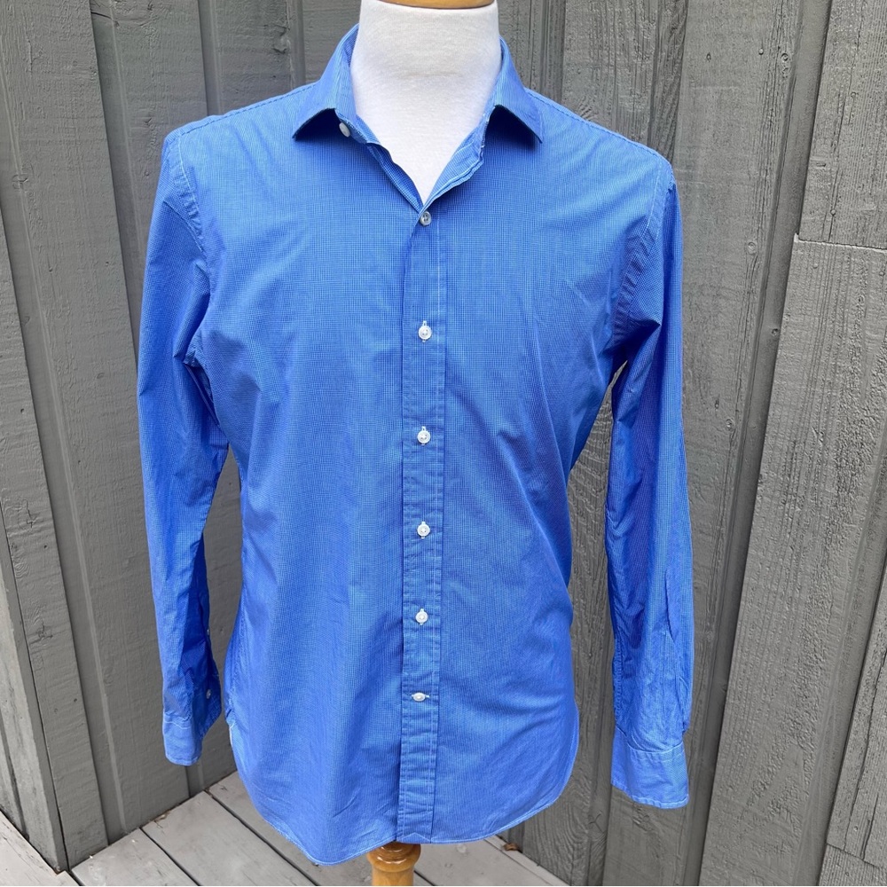 Polo Ralph Lauren Mini Check Slim Fit Dress Shirt